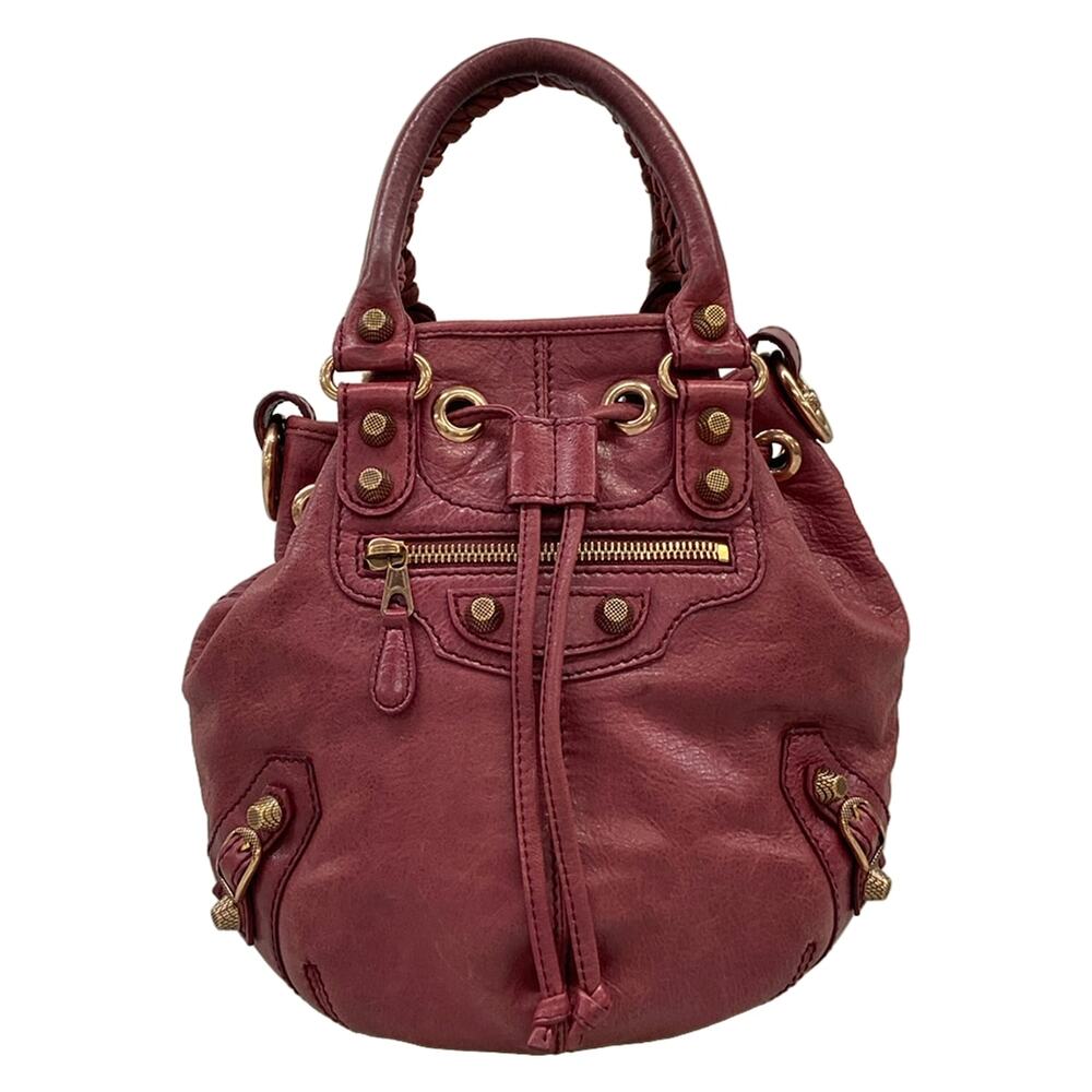 Balenciaga The Giant Mini Pompon Handbag 285439